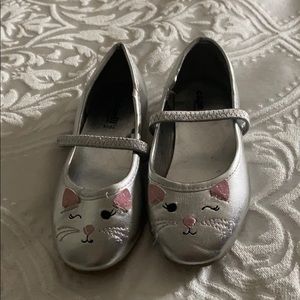 Cute cat face flats size 8